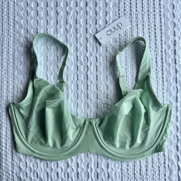 NWT CUUP The Micro Bra in Celadon 38E - Picture 1 of 3